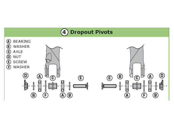 FLUID 14 DROPOUT PIVOT #4 959800-13-248